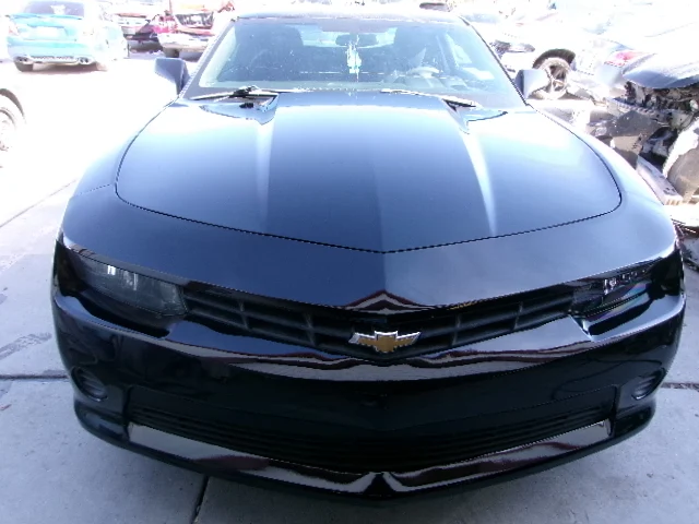 Black Camaro fully restored after body repair